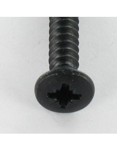 Vis tôle Tête fraisée bombée TFB Pozi 4.8X22 Acier zingué... 2