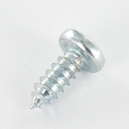 1 x Vis tôle tête cylindrique bombée large Phillips n° 2 3.5X6.5 Acier zingué