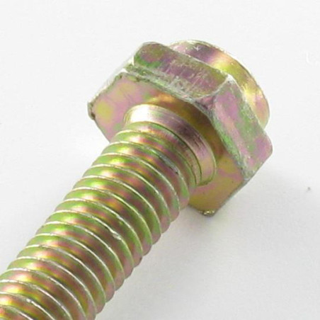 1 x Vis cassette Tête hexagonale TH Pozi M6X45 Pozi 2 Classe 6.8 Bichromaté