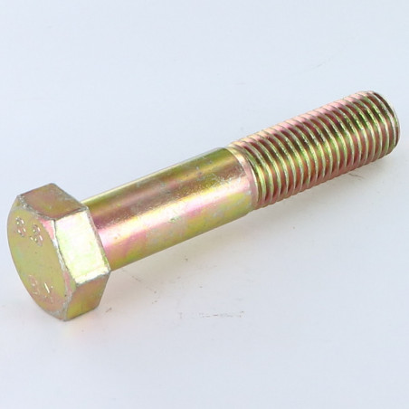 1 x Corps de boulon filetage partiel Tête hexagonale TH M20X90 Classe 8.8 Bichromaté