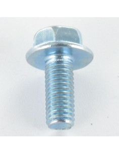Vis métaux Tête hexagonale TH M5X12 Embase lisse 11...