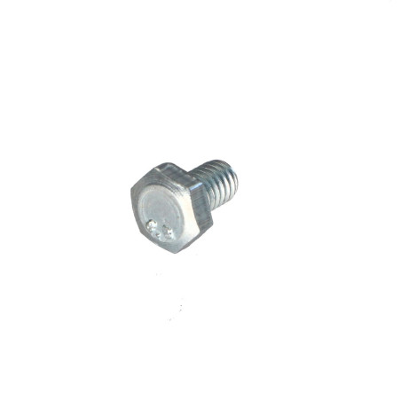 1 x Vis métaux Tête hexagonale TH M4X8 Classe 8.8 Acier zingué