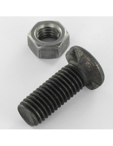 1 x Boulon de charrue Tête fraisée M12X50 2...