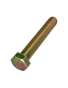 Vis métaux Tête hexagonale TH M16X100 Classe 8.8 Bichromaté