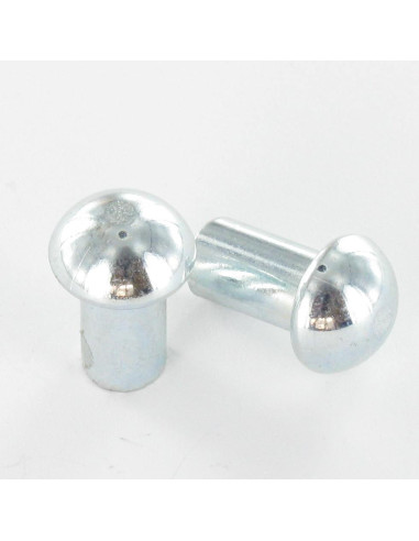 1 x Rivet à frapper Tête ronde TR 6.5X12 Acier...