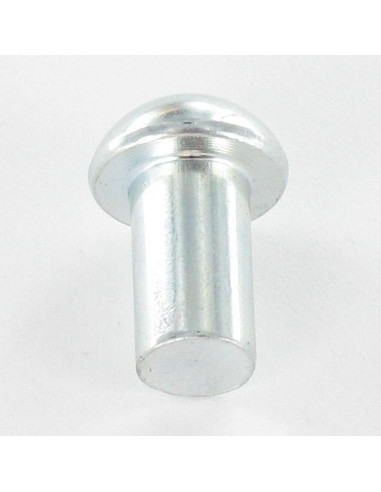 1 x Rivet à frapper Tête ronde TR 6.5X12 Acier...