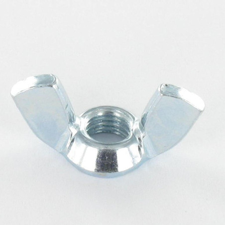 1 x Ecrou à oreille M3 Forme amEricaine Acier zingué
