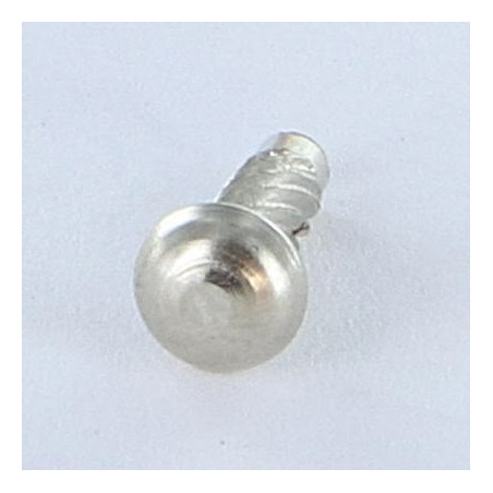 1 x Rivet SIM ou fausse vis à frapper Type U Tête ronde TR 2.54X 1/8 Acier nickelé
