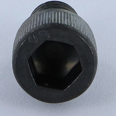 1 x Vis métaux CHC BTR 5/16X 1"1/2 BSW Acier brut