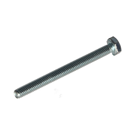 1 x Vis métaux Tête hexagonale TH M4X50 Classe 8.8 Acier zingué