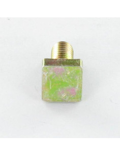 Vis métaux Tête carrée 4X10 Acier zingué Tête 2.80 MAX 2