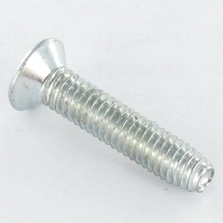 1 x Vis autotaraudeuse Tête fraisée M6X35 Pozi N°3 Acier zingué