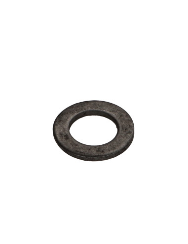1 x Rondelle Plate 10X18X1.5 Acier brut