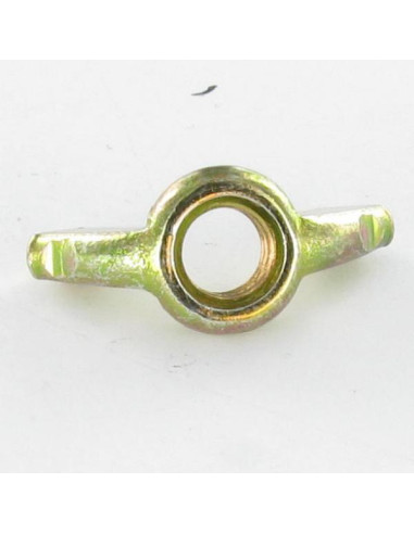 1 x Ecrou à oreille M5 Forme amEricaine Bichromaté