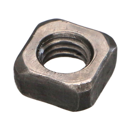 1 x Ecrou carré M5 15X15X3 Acier brut