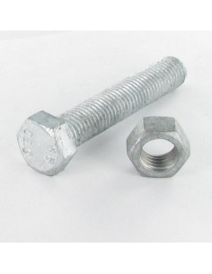 Boulon (vendu avec Ecrou) Tête hexagonale TH M12X150...
