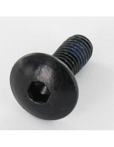 1 x Vis Poelier M6X16 Clé de 4 HC4 Acier zingué...