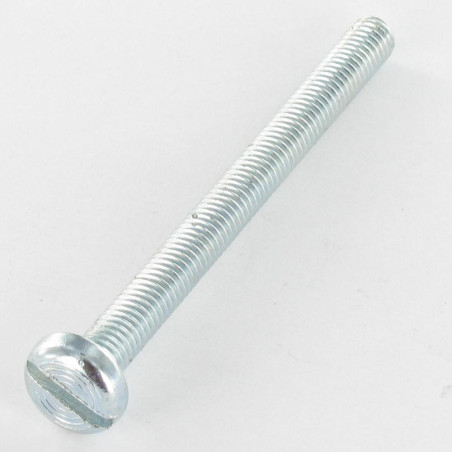 1 x Vis métaux Tête cylindrique large TCL Fendue M4X16 Acier zingué