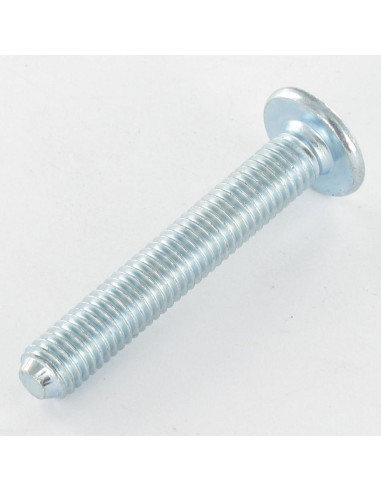 1 x Vis Poelier M8X55 Clé de 5 HC5 Acier zingué...
