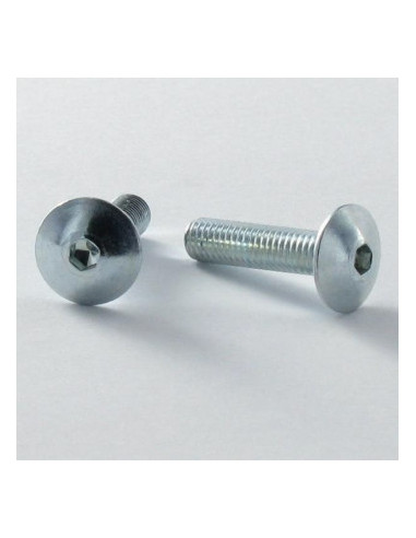 1 x Vis Poelier Clé de 4 HC4 M6X30 Cranté SOUS...