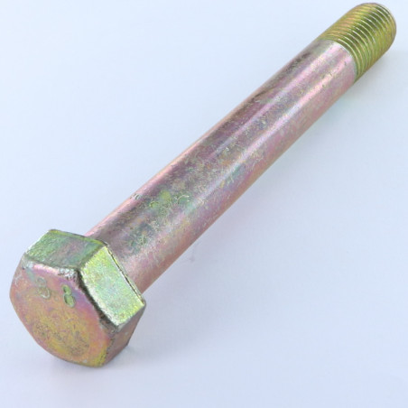 1 x Corps de boulon filetage partiel Tête hexagonale TH M18X150 Filetée sur 30 Classe 8.8 Bichromaté