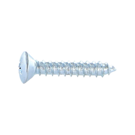 1 x Vis tôle Tête fraisée bombée TFB Phillips n° 2 3.9X16 Acier zingué
