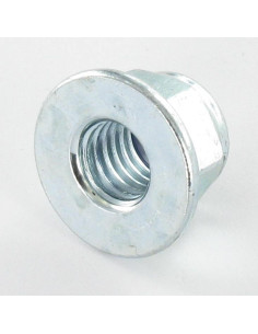 Ecrou frein Embase lisse M10 Acier zingué 2