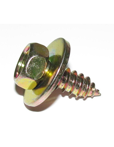 1 x Vis tôle Tête hexagonale TH 6.3X16 +...