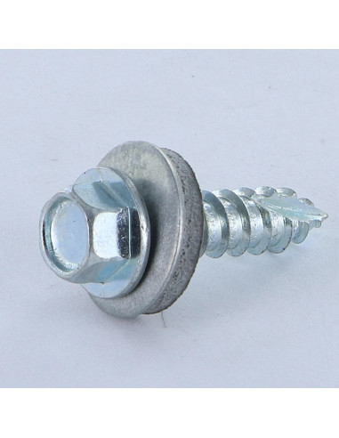 1 x Vis tôle TH/RD. VUL 6.3X25 Acier zingué...
