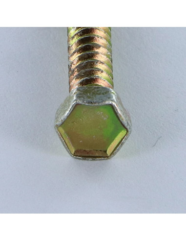 1 x Vis tôle Tête hexagonale TH 3.5X25 Bichromaté