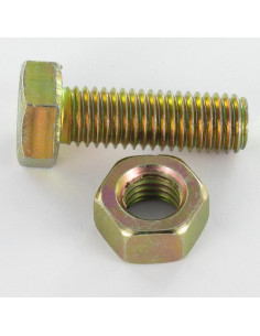 Boulon (vendu avec Ecrou) M8X45 Classe 6.8 ISO4017+4032... 2