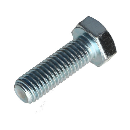 1 x Vis métaux Tête hexagonale TH M10X30 Classe 8.8 Acier zingué