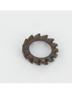 Rondelle éventail à dentures extérieures AZ M12 Acier brut