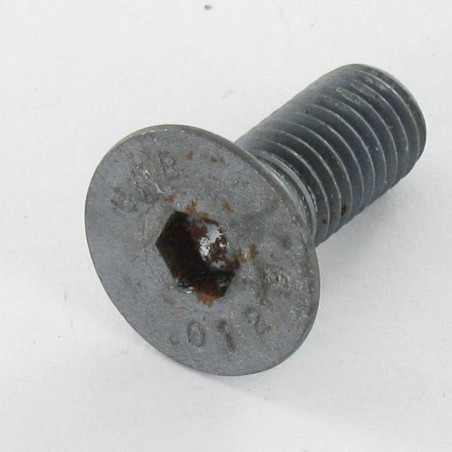 1 x Vis métaux FHC tête fraisée empreinte hexagonale creuse M8X30 Classe 12.9 Clé de 5 HC5 Acier brut