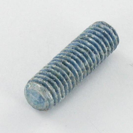 1 x Vis métaux Sans tête six pans creux (sthc) Clé de 3 HC3 M6X20 Bout plat Acier zingué LOCTITE Bleu