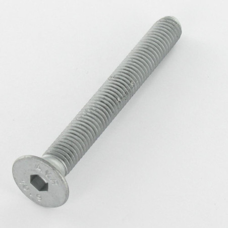 1 x Vis métaux FHC tête fraisée empreinte hexagonale creuse M8X70 Filetée sur 22 Classe 10.9 Clé de 5 HC5 DAC