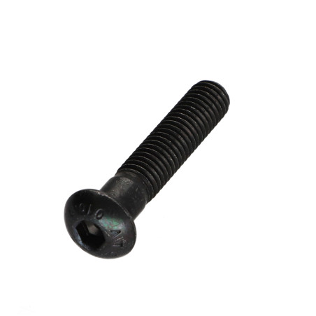 1 x Vis métaux BHC (Tête Bombée Hexagonal creux) M8X40 Filetée sur 32 Classe 10.9 Clé de 5 HC5 Acier brut