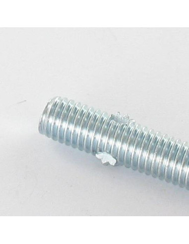 1 x Filet Acier zingué M8X40 Avec 2 Ergots