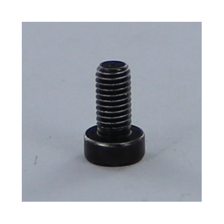 1 x Vis métaux CHC BTR Clé de 2.5 HC2.5 M4X30 Filetée sur 14 Classe 10.9 Tête basse Acier zingué noir