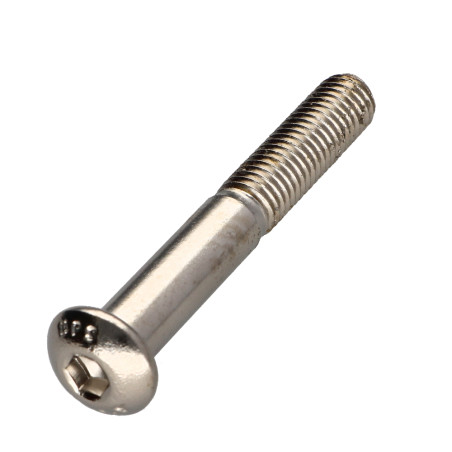 1 x Vis métaux BHC (Tête Bombée Hexagonal creux) M12X70 Filetage partiel Classe 10.9 Clé de 8 HC8 Nickel