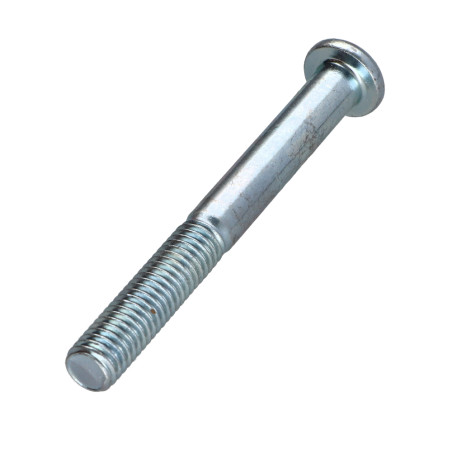 1 x Vis métaux BHC (Tête Bombée Hexagonal creux) M8X80 Filetage partiel Classe 10.9 Clé de 5 HC5 Acier zingué
