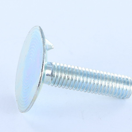 1 x Vis métaux Tête fraisée M8X30 Filetée sur 20 2 PICOTS Acier zingué Classe 6.8