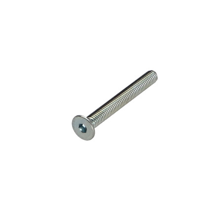 1 x Vis métaux FHC tête fraisée empreinte hexagonale creuse Clé de 2 HC2 M3X12 Filetage partiel Classe 10.9 Acier