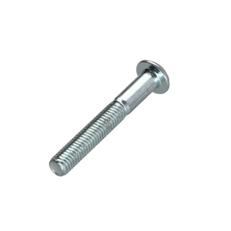 1 x Vis métaux BHC (Tête Bombée Hexagonal creux) M6X50 Filetage partiel Classe 10.9 Clé de 4 HC4 Acier zingué