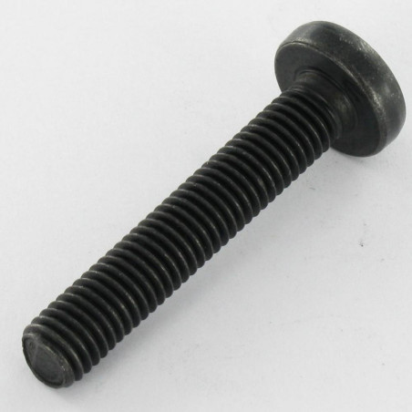 1 x Vis métaux Tête bombée TORX T40 M8X35 Classe 10.9 zingué nickel noir 480 hbs sans rouille rouge - Noir renforcE