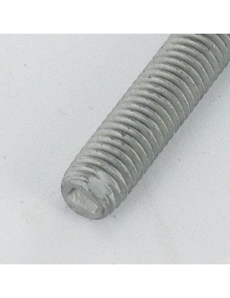 1 x Vis QUART De TOUR 8X38 Acier brut Géomet 500B