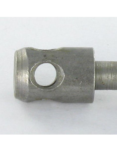 Axe Acier brut Long M6X42 Pas de 100 Tête 9 2