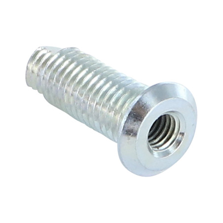 1 x Vis métaux Acier zingué Tête cylindrique TC 18/33 M 12/30 MEPLAT