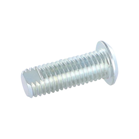 1 x Vis métaux Acier zingué Tête cylindrique TC 18/33 M 12/30 MEPLAT