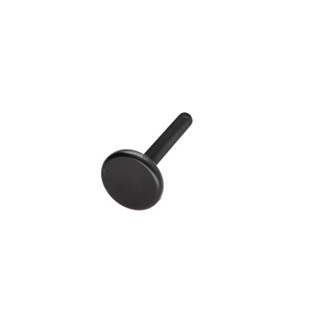 1 x PIED VErin réglable M8X50 Diamètre de tête: 30 nylon noir